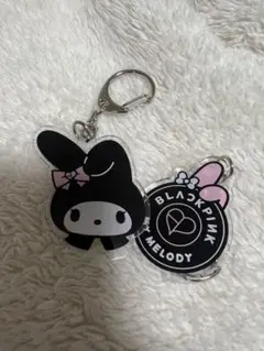 BLACKPINK × My melody アクリルキーホルダー　2個セット