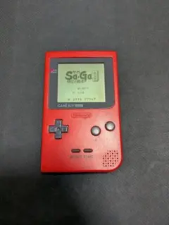 ド*K様 Nintendo GAME BOYポケット レッド 本体