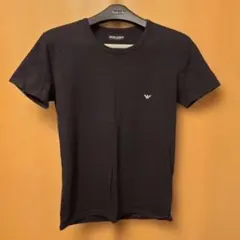 最終値下げ エンポリオ・アルマーニ 黒Tシャツ
