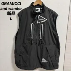 and wander アンドワンダー×GRAMICCI グラミチ ジップベスト - メルカリ