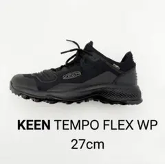 KEEN TEMPO FLEX WP 27cm 防水 登山靴 美品 黒のサムネイル