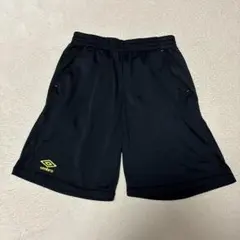 美品　UMBRO アンブロ ハーフパンツ ブラック　サイズL