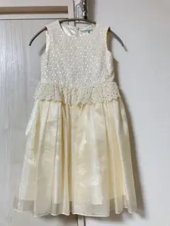 TOCCAフォーマルドレス アイボリー 120サイズ