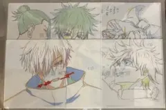 呪術廻戦展　渋谷事変　原画クリアファイル　五条悟　4枚