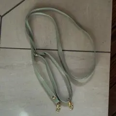 ライトグリーンショルダーストラップ　未使用品