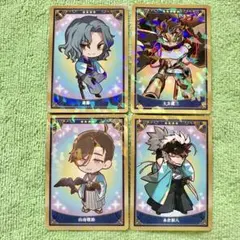 FGO 最終再臨展 編成画面風カード　山南敬助 斎藤一 永倉新八 fgo 最終再臨展 編成画面風カード 斎藤一 山南敬助 永倉新八 土方歳三