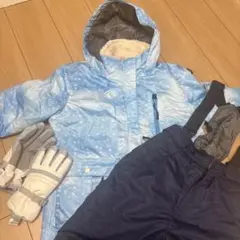 子供用スキースノボウェア140cm 上下 おまけグローブ付き