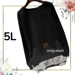 303大きいサイズ チュニック レディース 5L ブラウス トップス 可愛い W