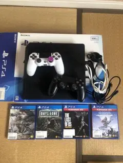 Sony PlayStation 4 500GB 本体 + ゲーム4本