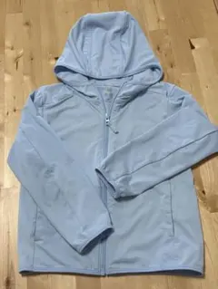 UNIQLO AIRism キッズパーカー 110cm ライトブルー