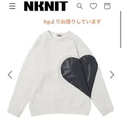 2026年最新】NKNIT pattern pullover sweatの人気アイテム - メルカリ