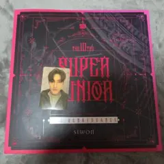 superjunior トレカ　ACE 会員特典 Super Junior シウォン ファンクラブ ACE特典 公式トレカ - メルカリ