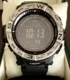 極美品 箱説タグ付 PROTREK PRW-3510 電波ソーラー ブラック CASIO カシオ プロトレック 電波ソーラー PRW-3510 タフソーラー