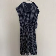 aquagarage ドット柄 ノースリーブ ワンピースのサムネイル