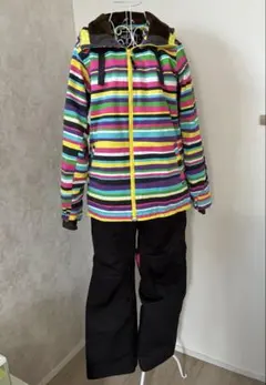 Estivo エスティボ スキースノーボードウェア上下セットアップサイズM