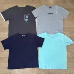 男の子140サイズTシャツ ４枚セットCAMP7 、GU 、GAPのサムネイル