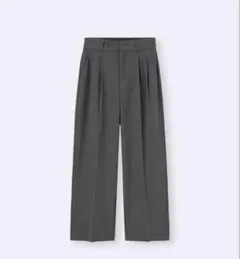 タックワイドパンツ gu l
