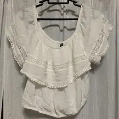 H&M ショート丈　Tブラウス　新品