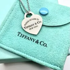 Tiffany ティファニー リターン トゥ ティファニー ハート ネックレス