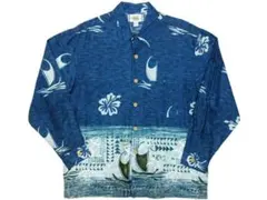 DUKE KAHANAMOKU デュークカハナモク 新品・長袖アロハシャツのサムネイル