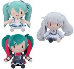 初音ミク ふわぷち Lサイズ ぬいぐるみ セガラッキーくじ 巡音ルカ