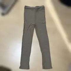 【美品】＊マタニティウェア＊リブ編みレギンス　ベージュ　即購入OK★