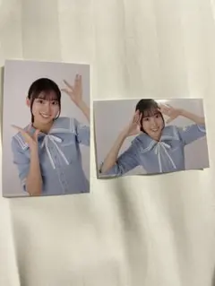 日向坂46 大田美月　14th制服 ミニ生写真2種コンプ