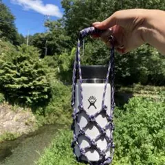 パラコード　ボトルホルダー　ドリンクホルダー