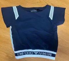 EMPORIO ARMANI ブラックTシャツ 6A