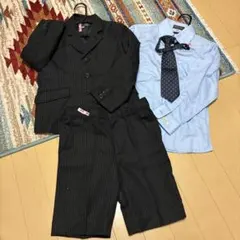 DUPAP フォーマルスーツ 120cm ネクタイ付き　入学式