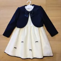 フォーマルワンピース　120　入学式　女の子