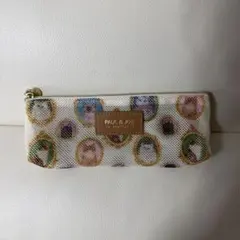 PAUL & JOE メッシュペンケース 動物イラスト