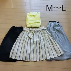 スカート シャツ セット M ～ L まとめ売り