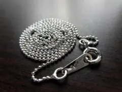 ✠新品✠シルバー925ベネチアンチェーン ネックレス 刻印 約1.2mm45cm 