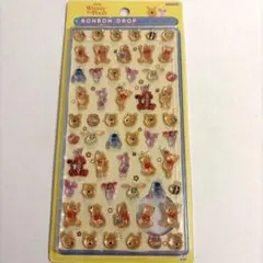 c*.様 ボンボンドロップシールミニ　くまのプーさん