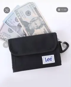 Lee ブラック 二つ折り財布 未使用のサムネイル
