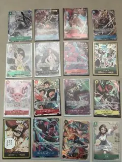 ワンピースカード　パラレル　まとめ売り　16枚セット　金ドン2枚あり