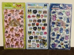 【正規品】プチドロ バンビ スティッチ ボンボンドロップ まめっち3点セット
