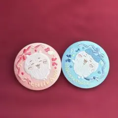 ちいかわ刺繍缶バッジ　ちいハチ2個セット