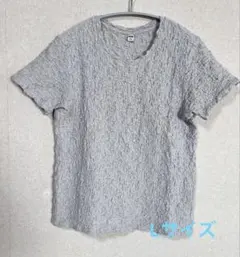 UNIQLO⭐️シャーリングTシャツ L グレー ユニクロのサムネイル