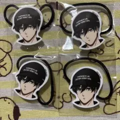 ブルーロック 糸師凛 トレーディング ヘアゴム 4点