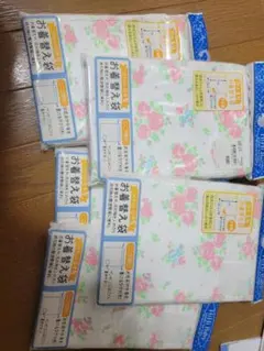 HiHi Baby 花柄 お着替え袋 4枚セット