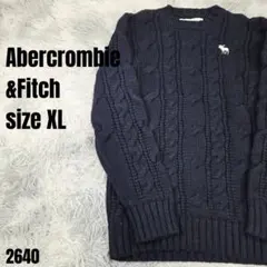 Abercrombie & Fitch アバクロ ニットセーター XL 2640のサムネイル