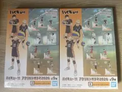 ハイキュー　アクリルジオラマ2026 2個セット