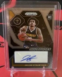 Prizm Julian Strawther サインカード Rookie