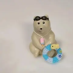 しろくま貯金箱 麦わら帽子 レモンポシェット 2点セット - メルカリ