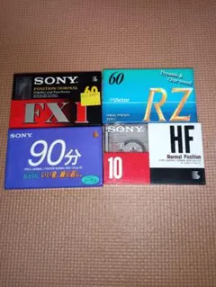 Sony カセットテープ 4点セット