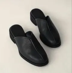 TODAYFUL Squaretoe Leather Sabot - メルカリ
