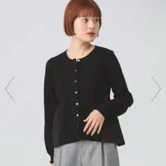 異素材 キリカエ カーディガンBlack/RayBeams♡のサムネイル