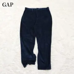 ギャップ　GAP　コーデュロイパンツ　ネイビー　大人　上品　春　シンプルのサムネイル